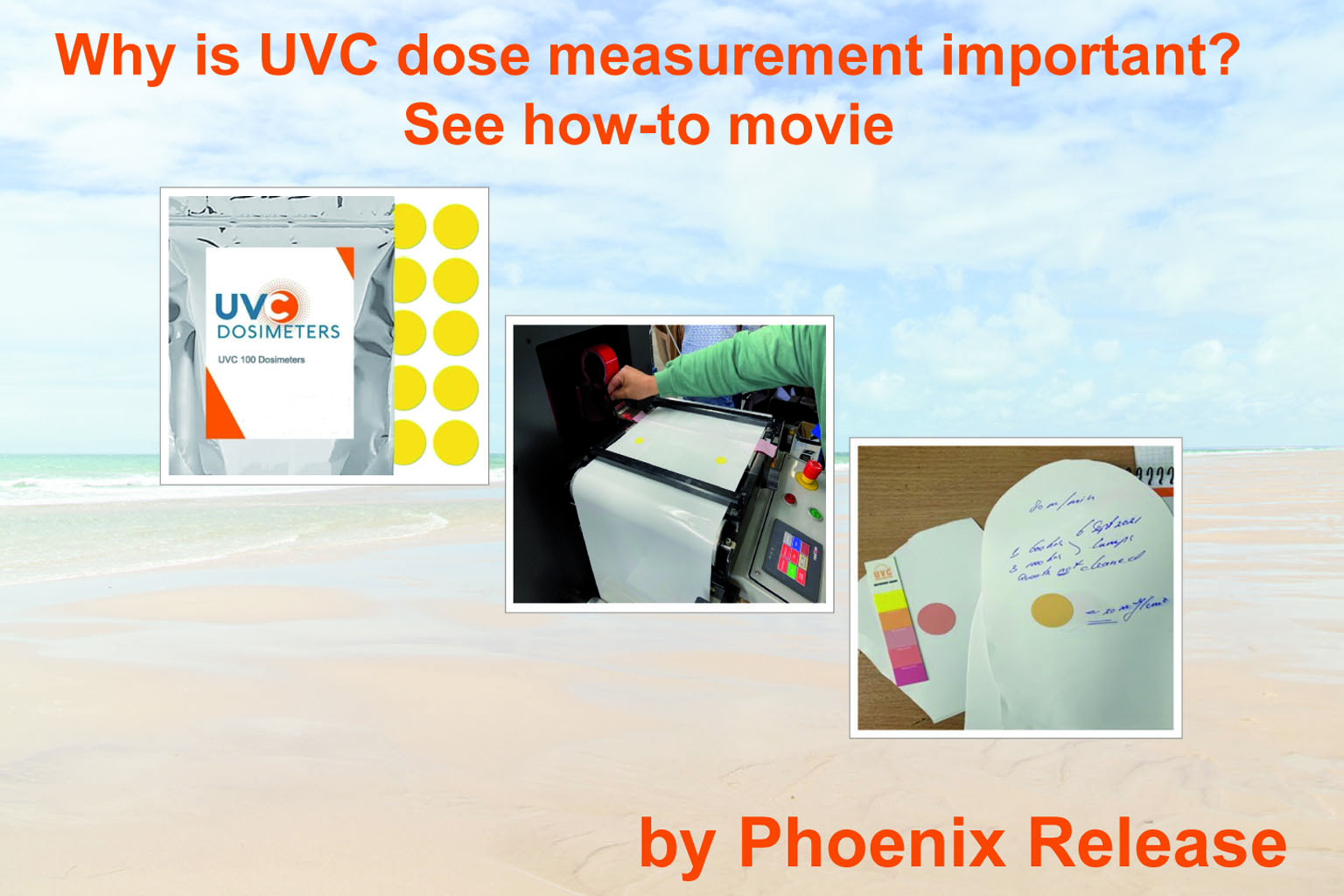 Movie explaining measuring UVC Dosis - Phoenix Release